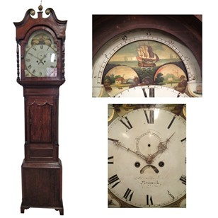 George III Longcase Clock by J Beecham, Newcastle